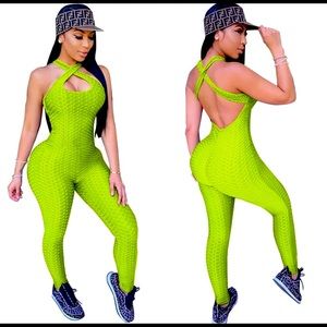 Green yoga bodysuit Size/M